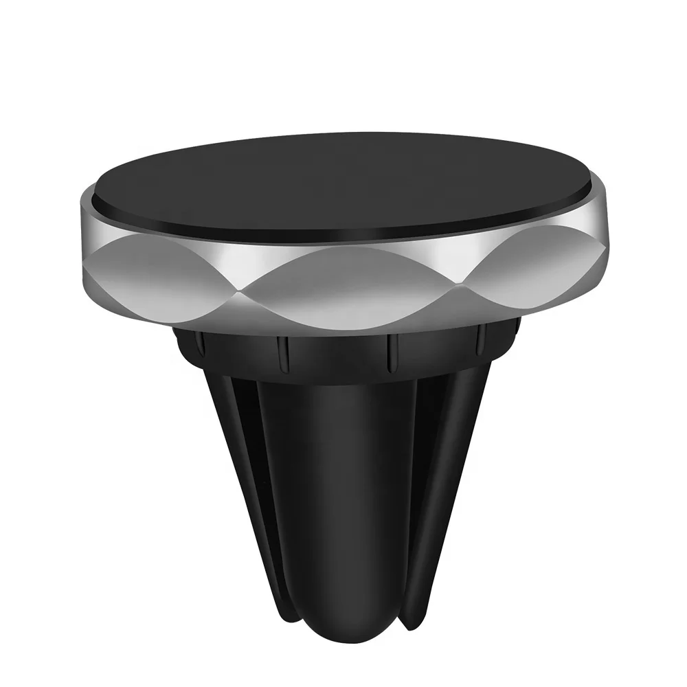 

Universial magnet power air vent magnetic car mount mobile phone holder stand for iphone for samsung, Gold/silver/rose gold