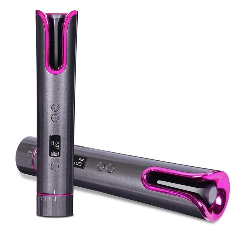 

Cordless Portable Auto Rotating Ceramic Hair Curler