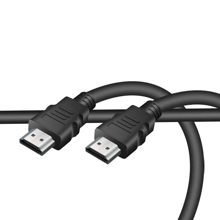 

factory price 5.5mm Diameter HDMI to HDMI Cable hdmi cable 0.3m 0.5M 1M 1.2M 1.5M for pc laptop monitor