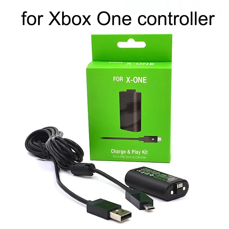 

for Xbox One Charge Play Kit Battery + USB Charger Cable 2.7M for Xbox One Accessories