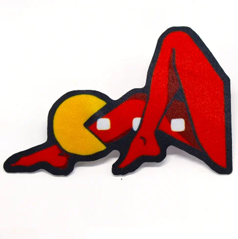 

Custom bulk embroidery wholesale/woven cartoon iron on patches for clothing