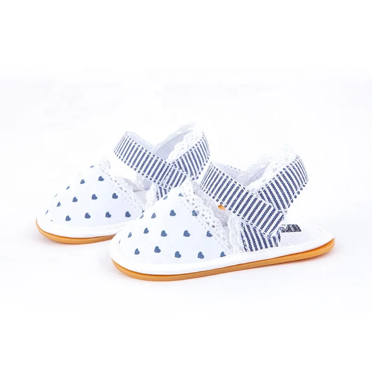 
Lace Edge Kids White Dress Shoes Baby Girls Sandals 