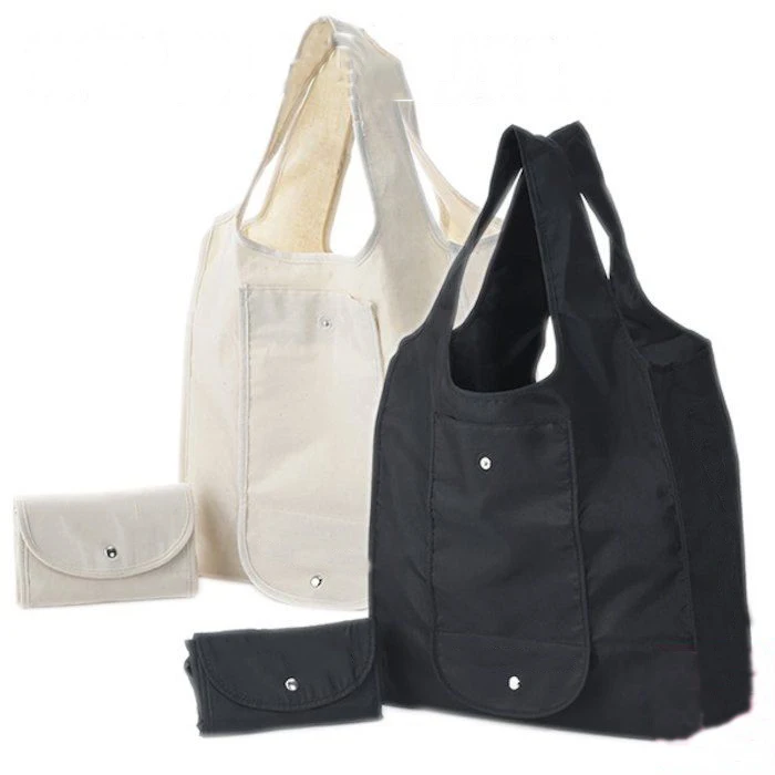 

Large capacity reusable customized cotton canvas tote shopping bags for men women