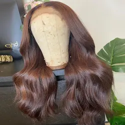 Body Wave Human Hair Wigs 13x3 Lace Front Wig Pre 