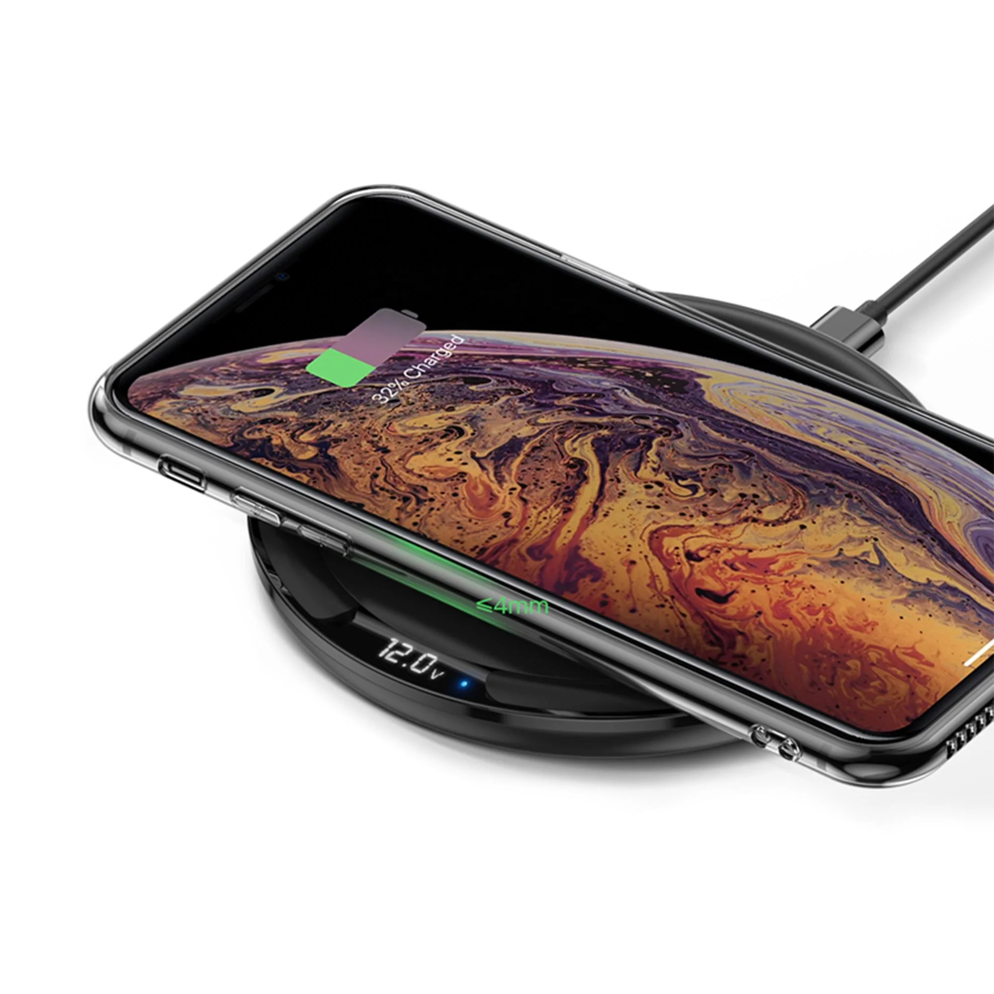 
Multifunction Portable Cell Phone Wireless Charger for restaurant hotel wireless automatic phone holder 