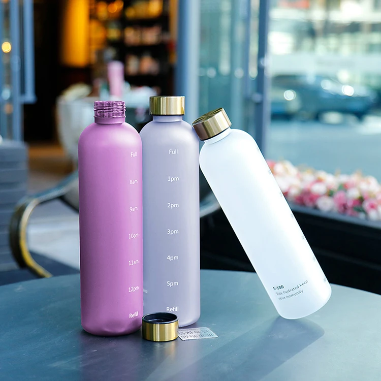 

Vacuum Custom Travel Gym Sports Plastic Water Bottles Flask With Logo, Customized color