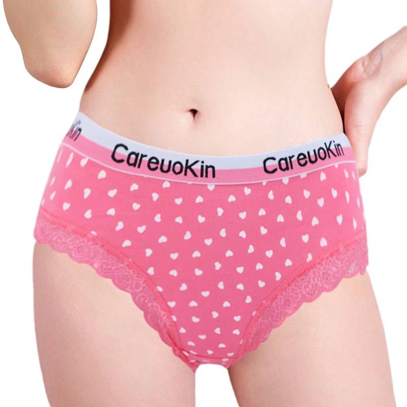 

UOKIN wholesale summer lace comfortable printing good elastic ladies panties cotton, 8 colors