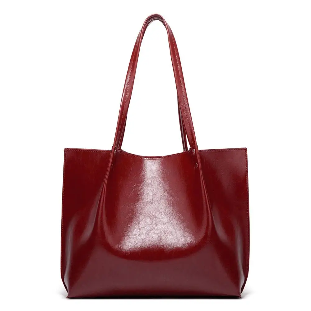 

New Wholesale Women Bags Latest Fashion Big Pu Leather Tote Women Fashion Classy Bags For Women, Black,brown,wine