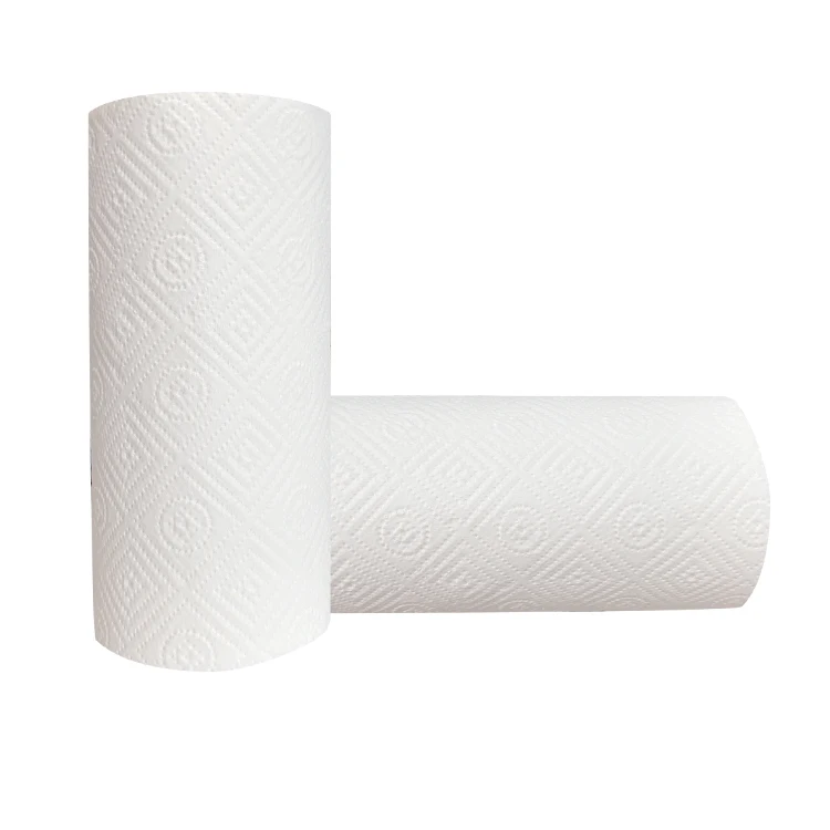 
2 Ply High Quality Paper Towel Custom Pattern Printed Embossed Kitchen Paper 