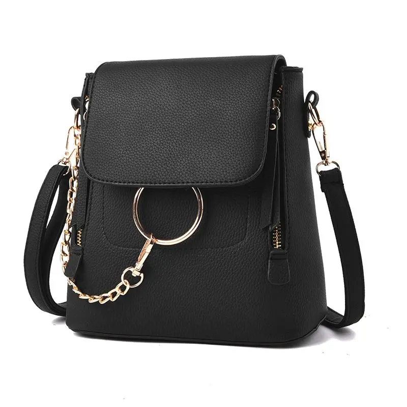 

High quality hot-sale girls plain mini PU leather women mini backpack