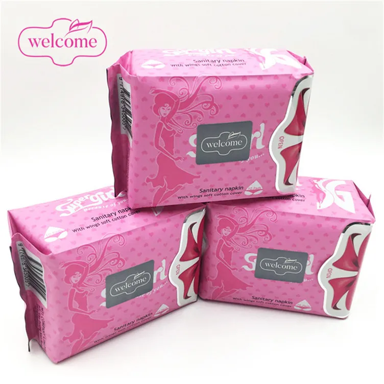 

Women pads feminine sanitary napkin organic sanitary pads free sample