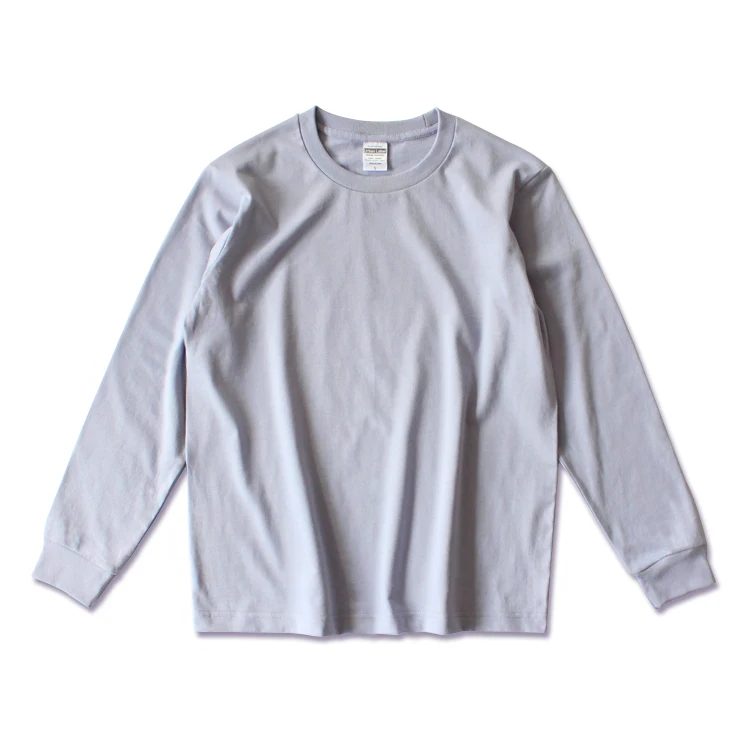 

YLS Hot Sale 210gsm Long Sleeve T Shirt Lightweight Men T Shirts Round Neck Short Sleeve Custom Printing White T-Shirt