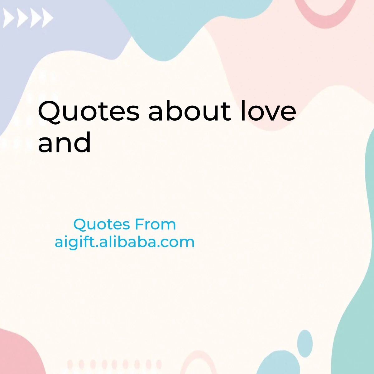 quotes about love and