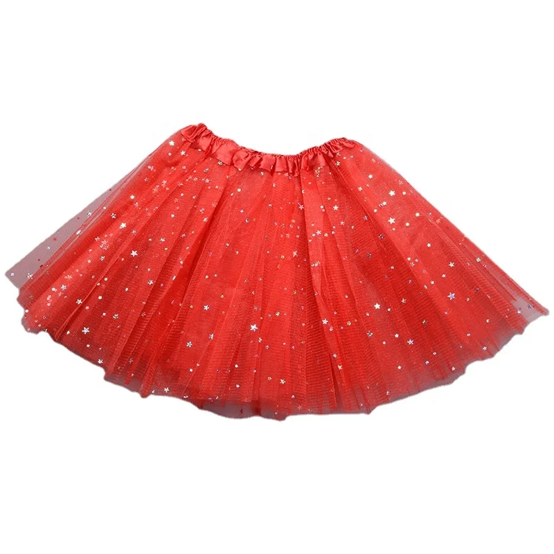 

Wholesale Puffy And Fashion Baby Sparkle Stars Tutu Children Glitter Stars Tutu Skirts For Girls