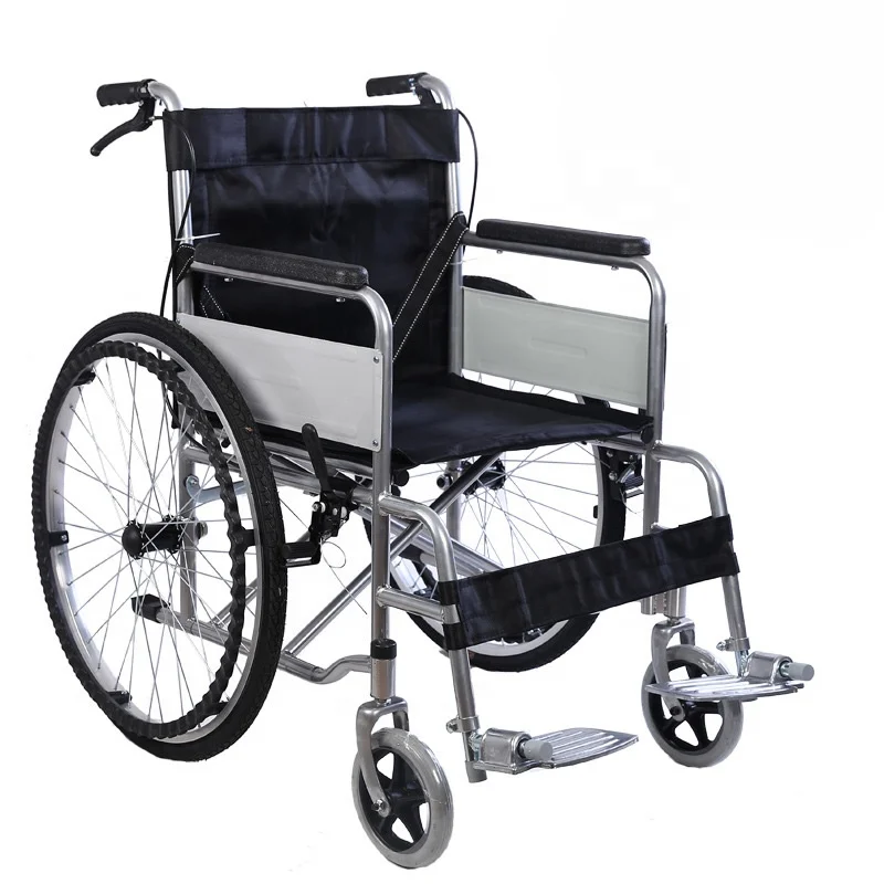 

Manufacturer Foldable rear wheel 24 inch solid tire manual wheelchair for the elderly and the disabled