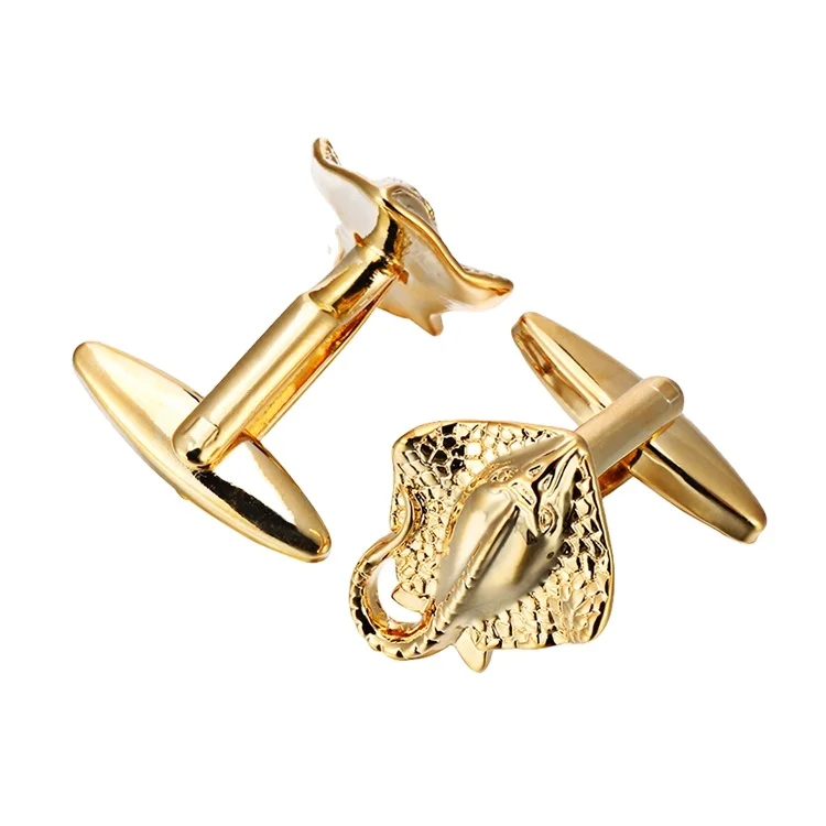 

The New Products Gold/Silver/Black Color Men's Cufflinks Plain Cuff links For France's shirt, Silver/gold/black