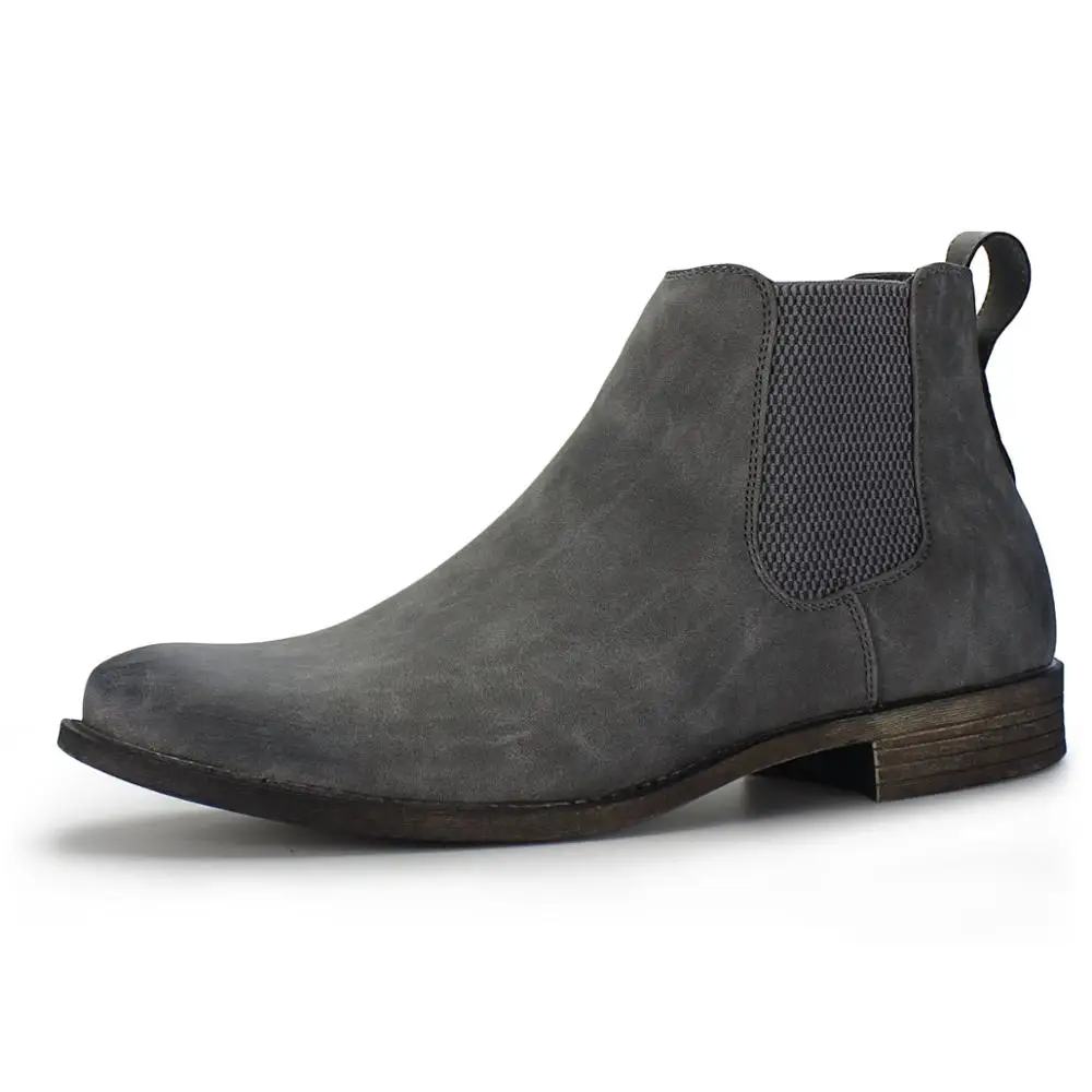 

Men's Formal Dress Casual Chelsea Boot Pull Up Ankle Boots