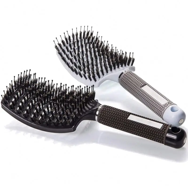

Hairbrush Anti Klit Brushy Women Detangler Hair Brush Bristle Nylon Scalp Massage Tangle Teaser Hair Brush Comb