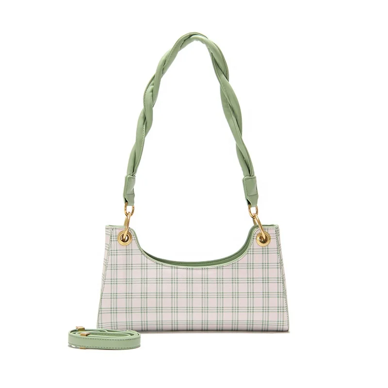 

2021 Trendy Fashion Women Buckle Shoulder New Spring Underarm Frog Leather Crossbody Bag