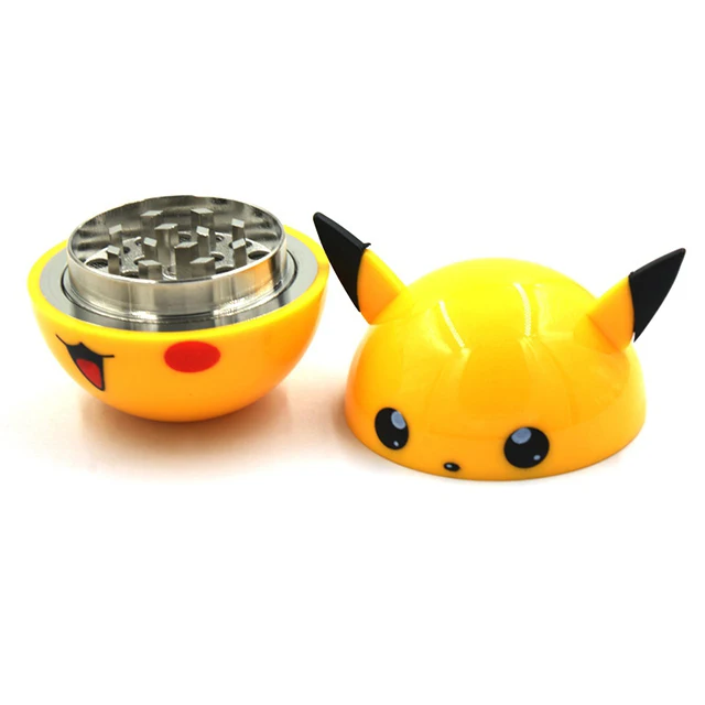 

Hot Selling Cute cartoon Herb Grinder Tobacco Weed Grinder Wholesale, Yellow color