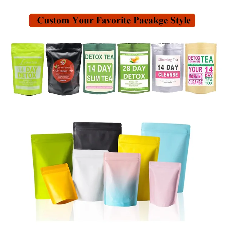 
Weight Loss Slimming Tummy Detox Natural Flat Private Label 28 Day Herbal Slim Tea 