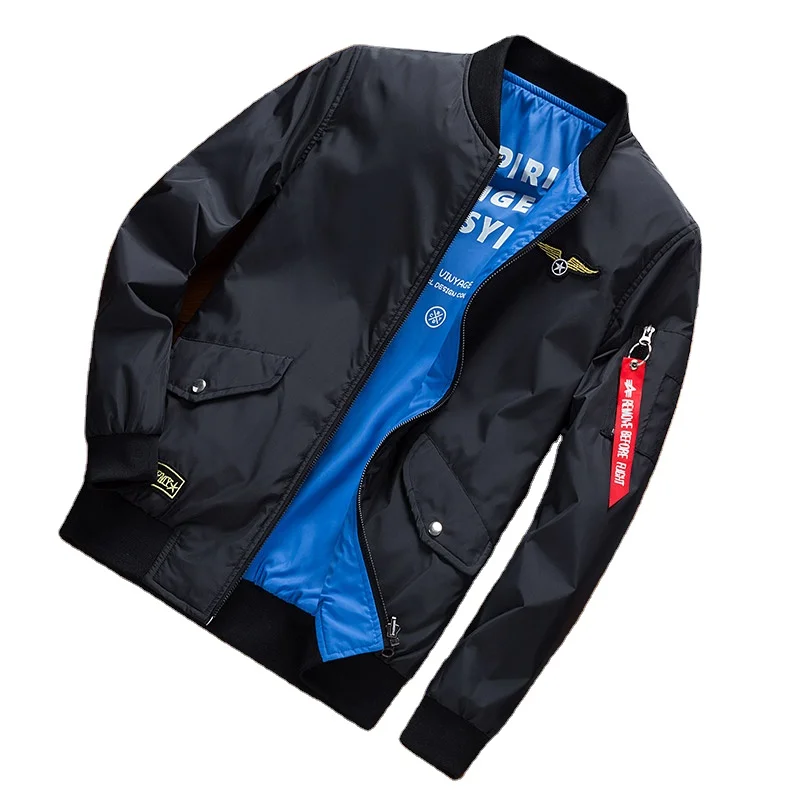 

Custom New Design Classic Winter Flight Man Bomber Jacket