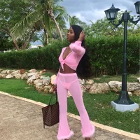 

2019 Women Plus Size Clothing Wide Leg Chiffon Jumpsuits Bell Bottom Jumpsuits For Women