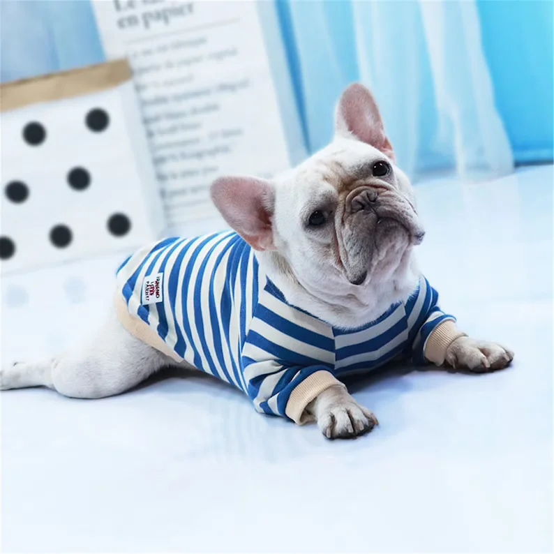 

Customize 2021 designer for dogs and cat luxury clothes pet christmas pullover, Red,blue