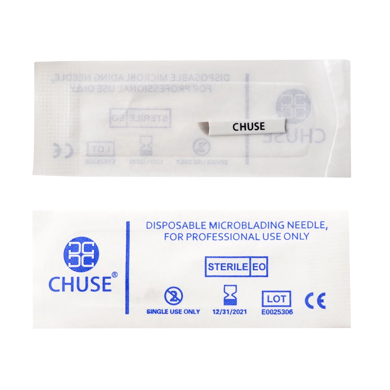 

Chuse Hot Sale agujas para tebori Eye Brow Micro Blading Sterilized Packaging Sharp Tattoo Needles