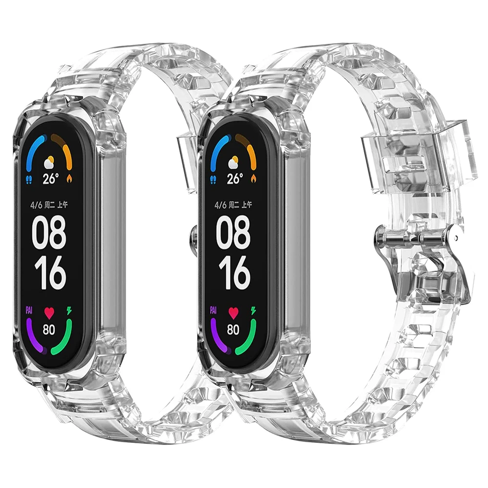

Replacement Watch Strap Adjustable Sport Wristband Bracelet Women Men Kids TPU Watch Bands for Xiaomi Mi Band 3 4 5 6