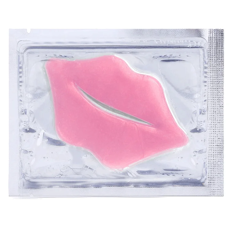 

2021 Best Price Crystal Seaweed Collagen Pink Gold White Lip Plumping Mask Hydrogel Repair Nourishing Lip Patch, Green scrub