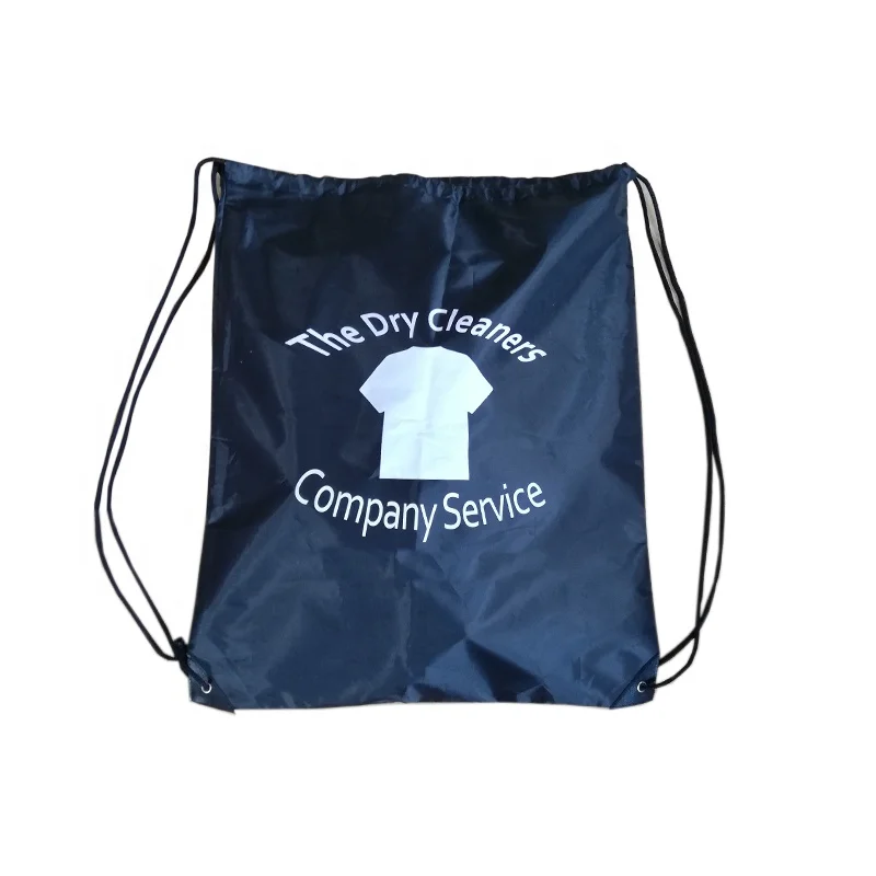 

Polyester Drawstring Bag Sports Outdoor Backpack Custom Printed Logo