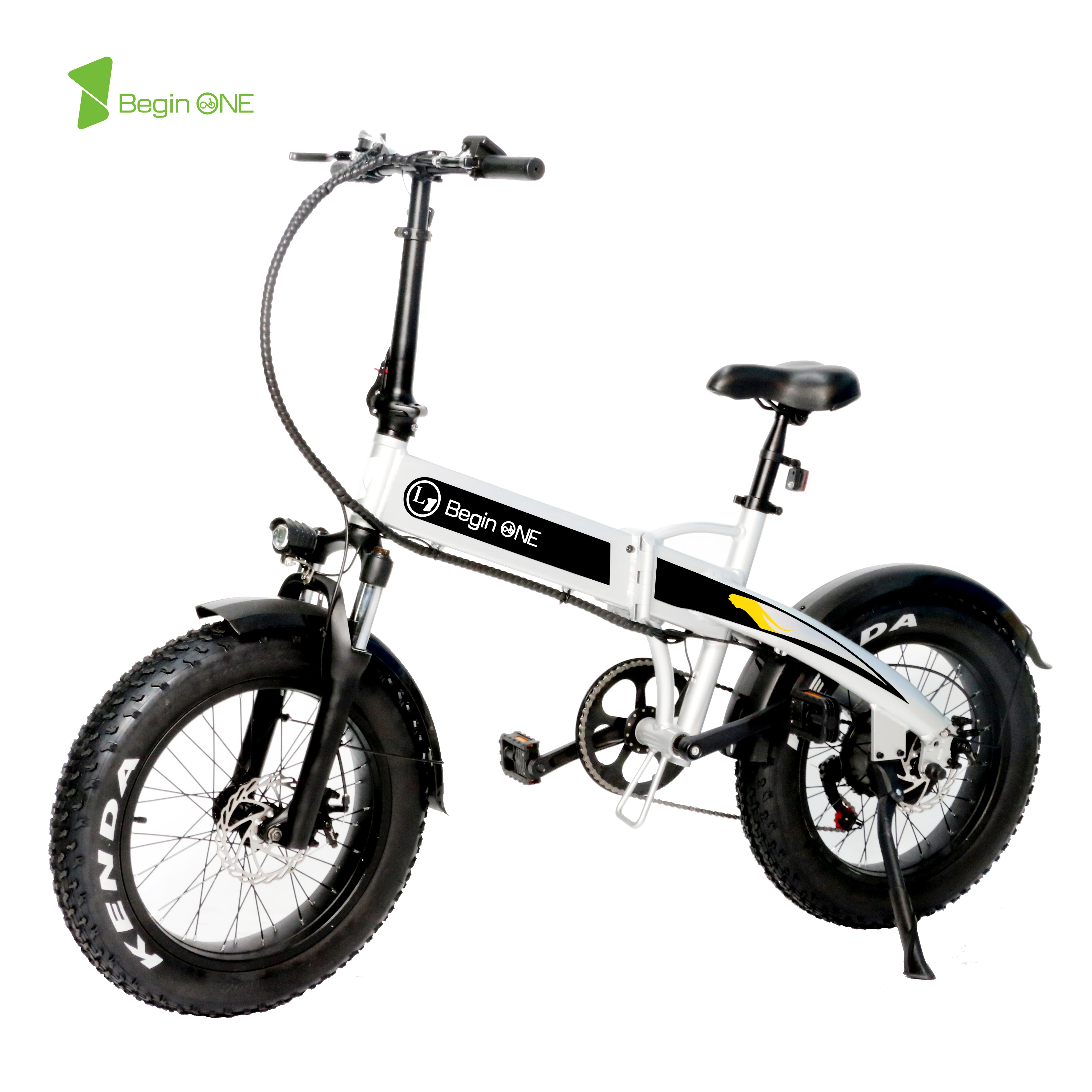 

Outdoor Riding 20-inch Electric Bicycle 7 Speed Gear EU Aluminum Alloy Double Disc Brake Snow Bike