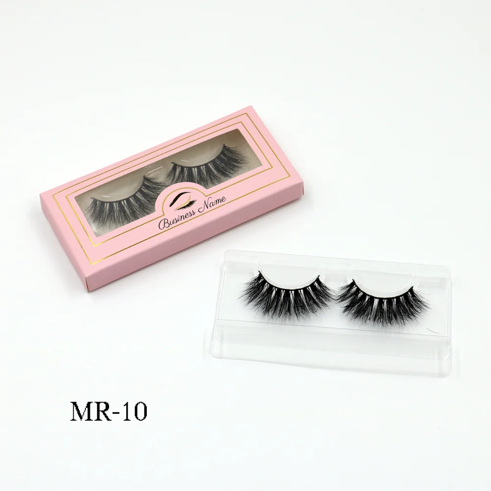 

MR10 BQUEEN Russian Double 3D Mink Fake Premium Synthetic False Eyelashes Wholesale Natural Volume Eye Lashes Manufacturer