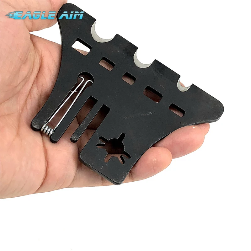 

Multifunctional Arrow Repair Tool Fletch Gear Removal Cleaner Bow Nock Adjustment Device for Archery Hunting