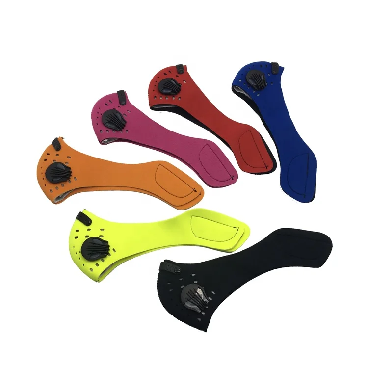 
Activated Carbon Filter Attached Adjustable Sport Mask 
