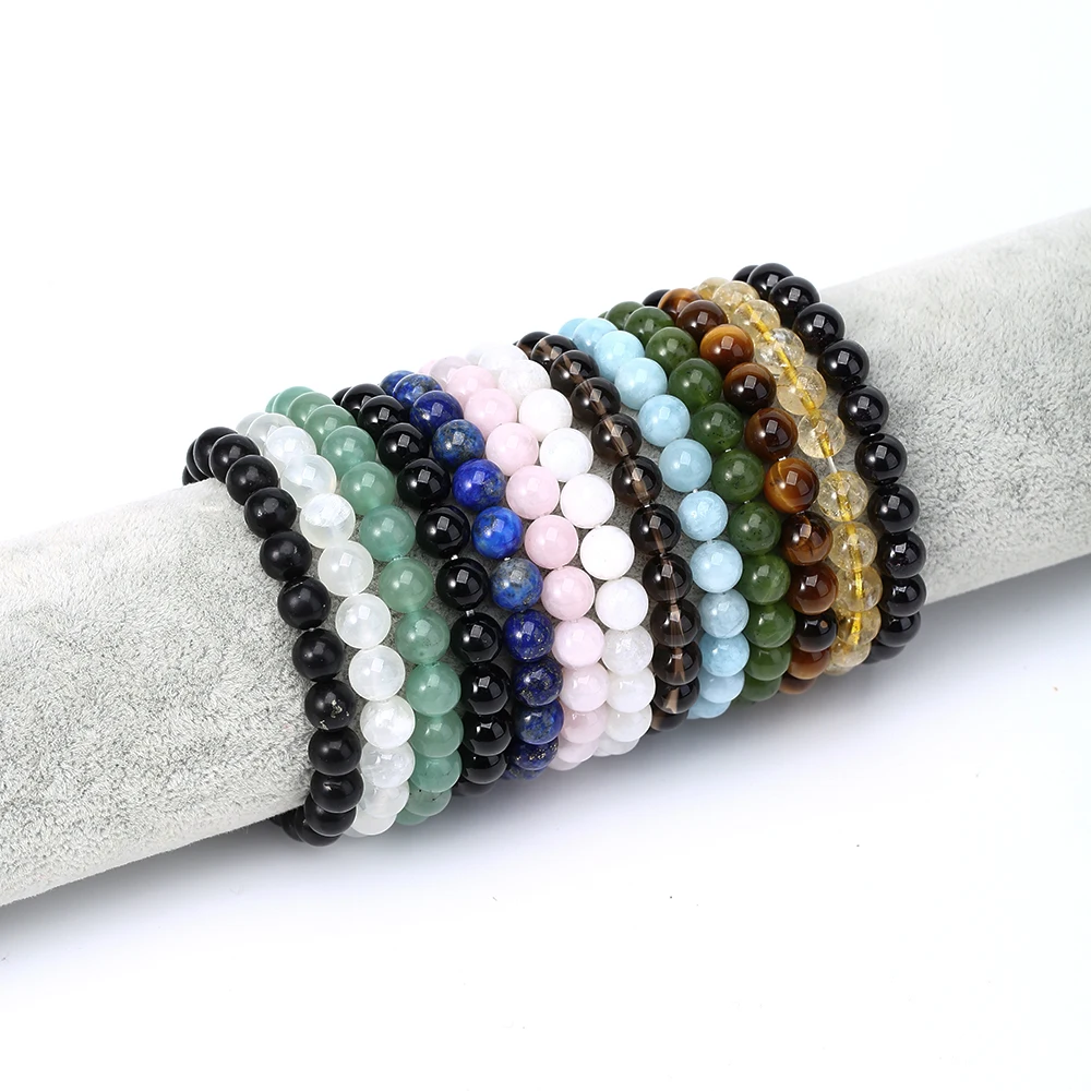 Healing crystal bracelets