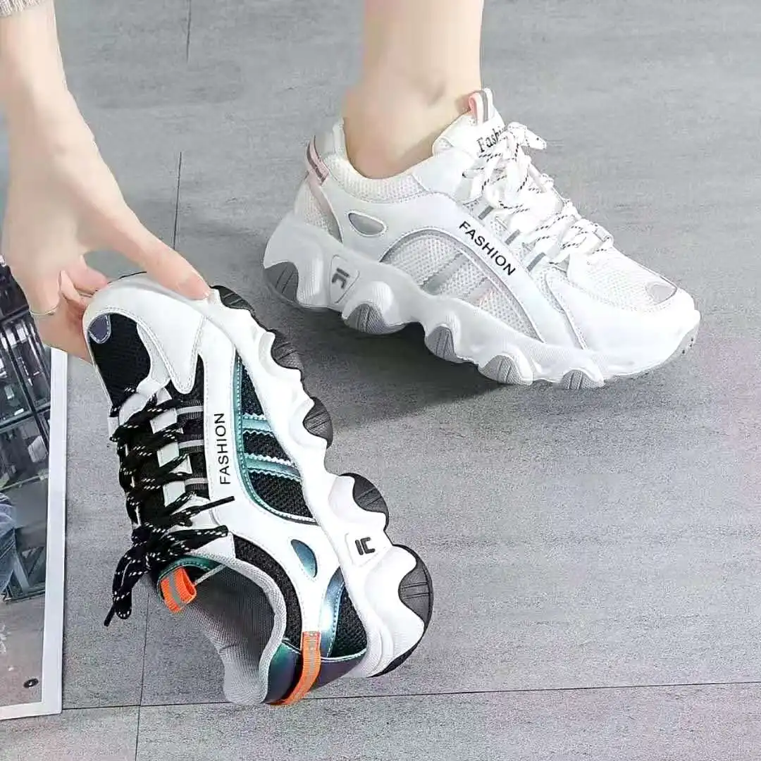 

2021 best-selling woman shoes suitable casual shoes high quality China factory suitable fashion shoes stock daily wear, Multiple colour