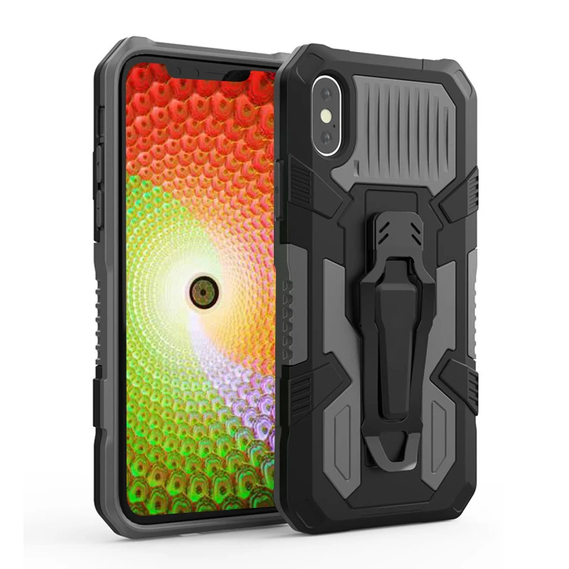 

Shockproof Anti Fall Heavy Protection Mech Warrior Bring Bracket Phone Case for Redmi Note 7 8 Pro 8 8A Cover