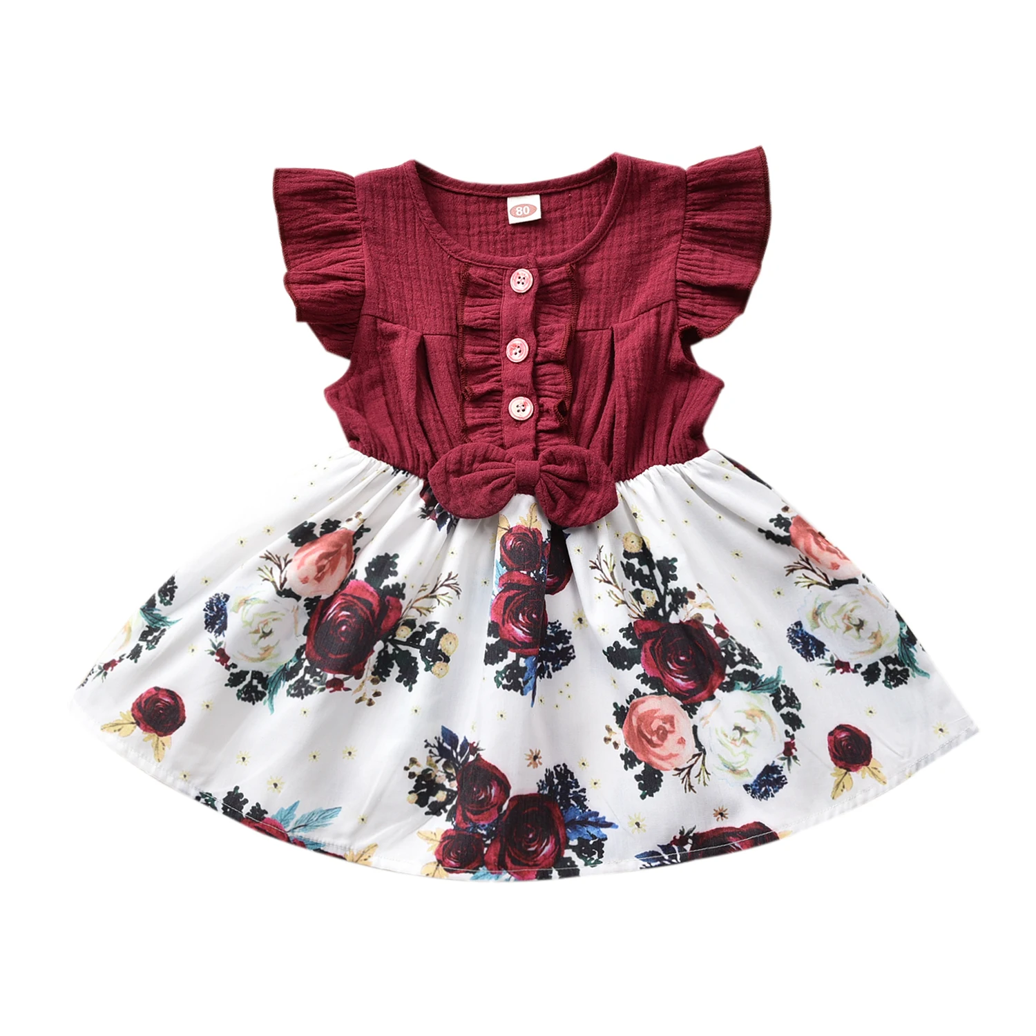 

kids baby girl clothes short sleeve one-piece set newborn baby clothes skirt toddle clothes