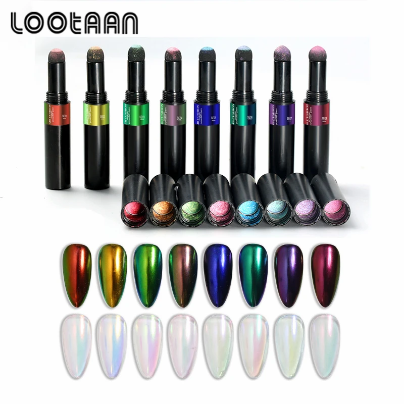 マニキュアエアクッションマジックパウダーペンネイルカメレオンミラー顔料アクリルパウダーネイルグリッターパウダーペン Buy ネイルアートペン 顔料ペン ネイルグリッターペン Product On Alibaba Com