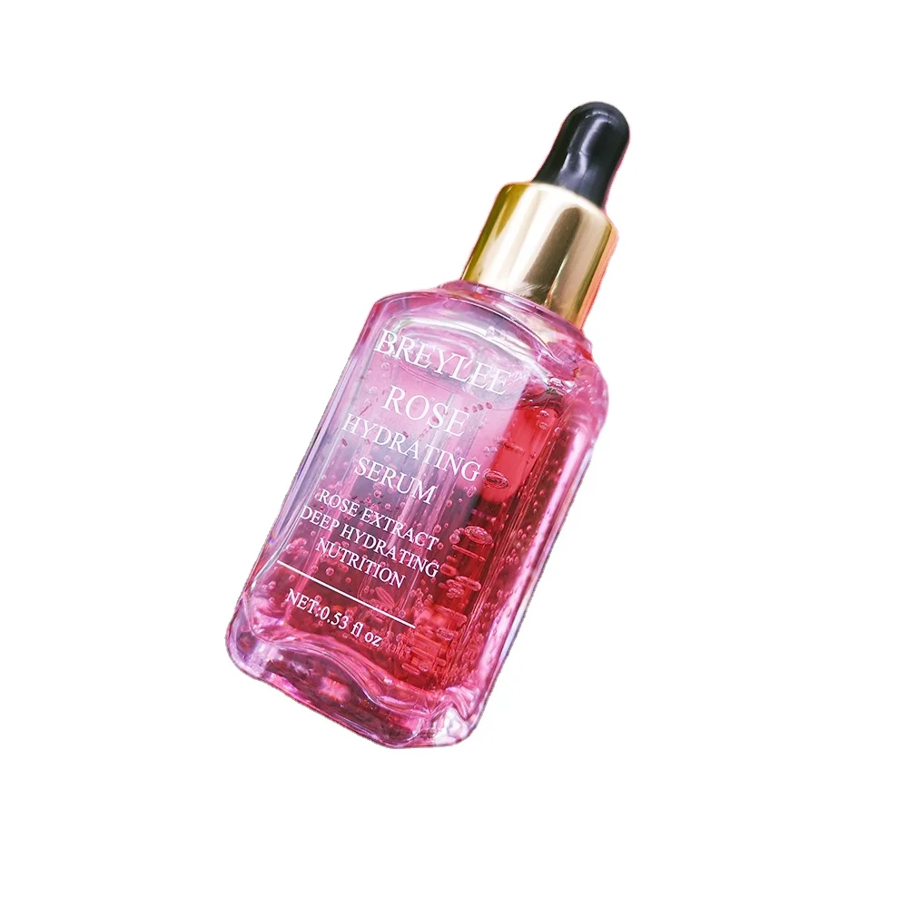 

Wholesale Face Serum Brightening Revitalize Skin Rose Face Serum, Transparent