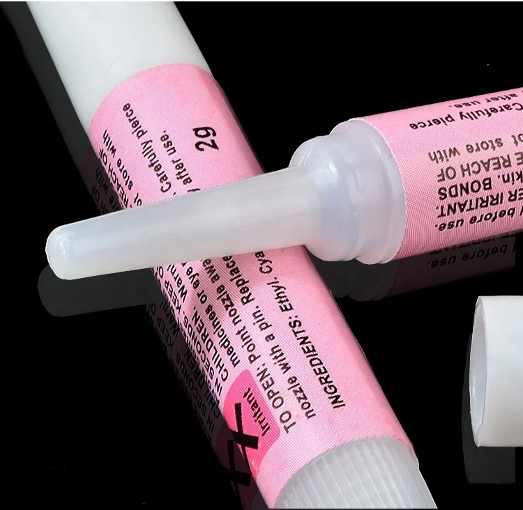 
China supply high quality 2g mini manicure glue nail glue 