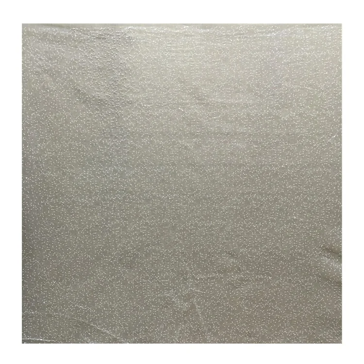 

Polyester White Embroidery Lace Fabric High Quality Sequin Lace Fabric For Dress, As the picture shows