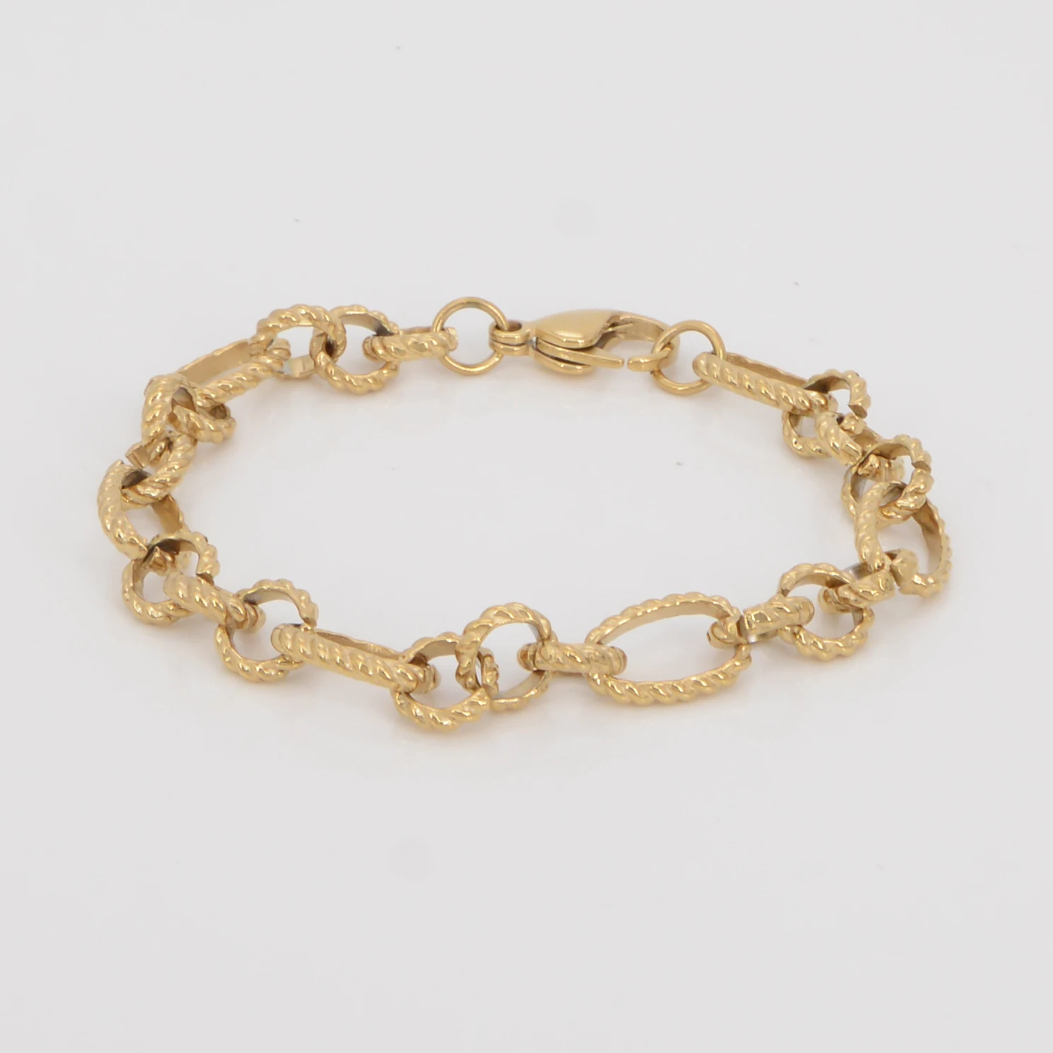 

Chain Bracelet for Women 14K Gold Jewelry, 14k gold plated