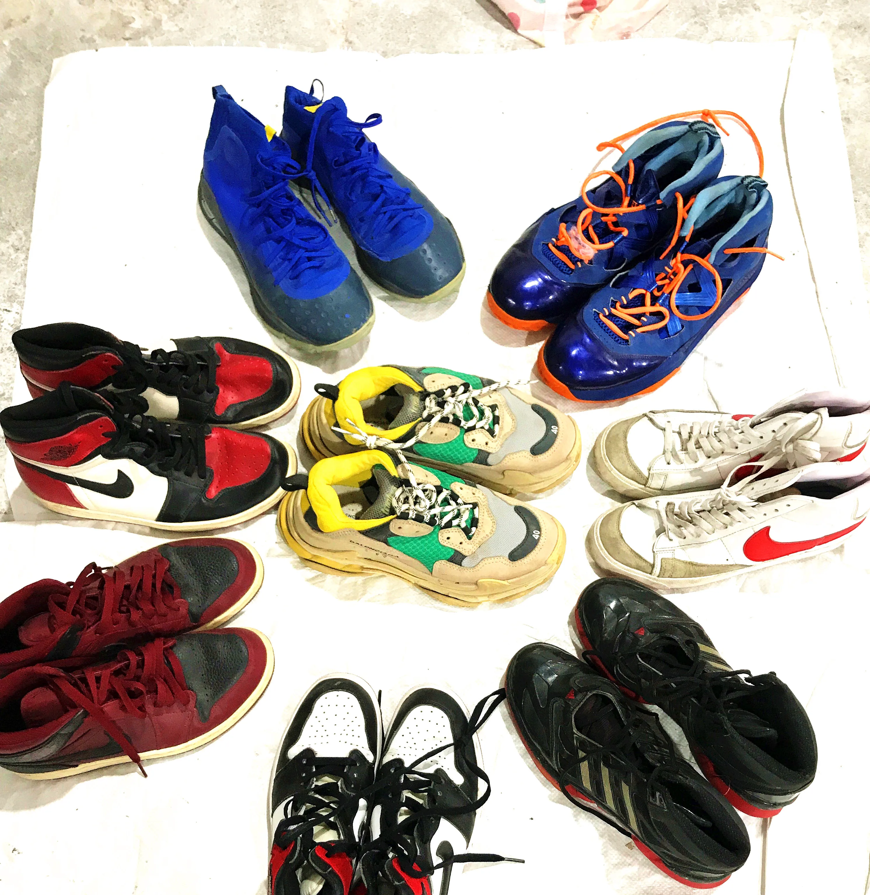 

factory price and High quality sports used shoes, Mix color used shoes