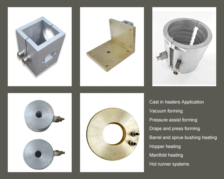 High Quality Plate Heating Elements Electric Casting Aluminum Band