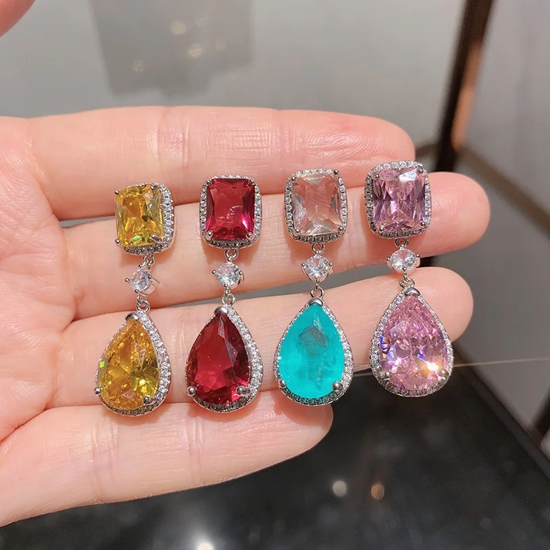 

Women Elegant Party Accessories Anniversary Gift Lady Luxury Party Jewelry Gift, Picture shows