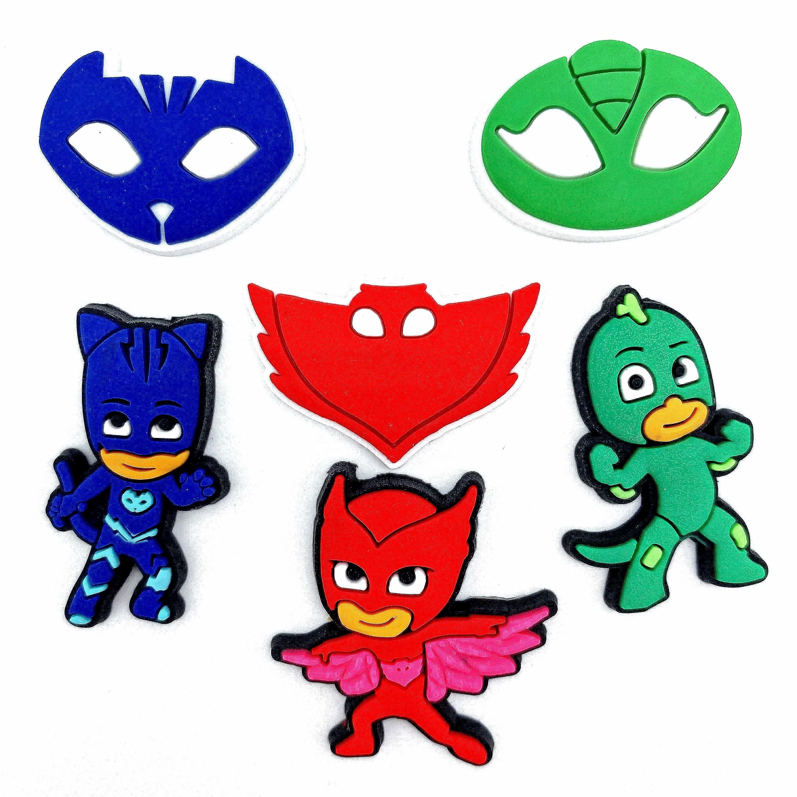 

New Pj Paw anime Cartoon character Mas shoe charms for shoe decoration Patrol, Picture