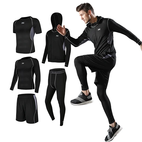 

Ropa Deportiva Tight Gym Sportswear Fitness Wear Sport Wholesale Men Running Fitness Clothing Workout Training Tracksuit, Custom color